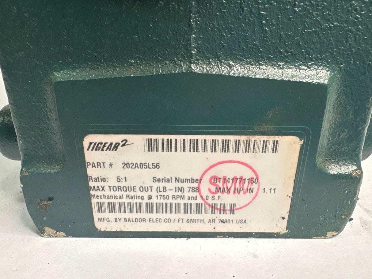 Dodge Tigear - 5:1 Gear Reducer - 202A05L56 - Used - Big Liquidators