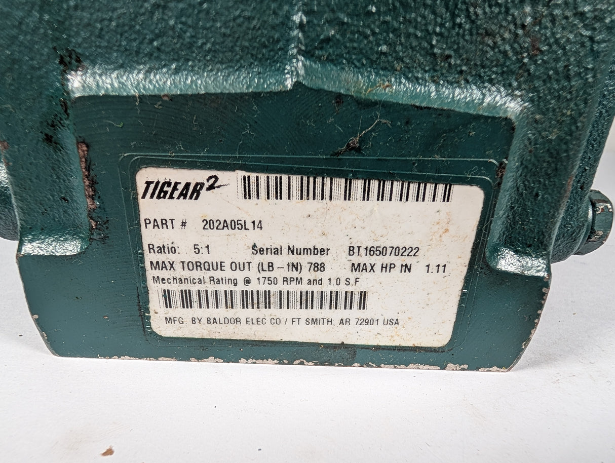 Dodge Tigear - 5:1 Gear Reducer - 202A05L14 - Used - Big Liquidators