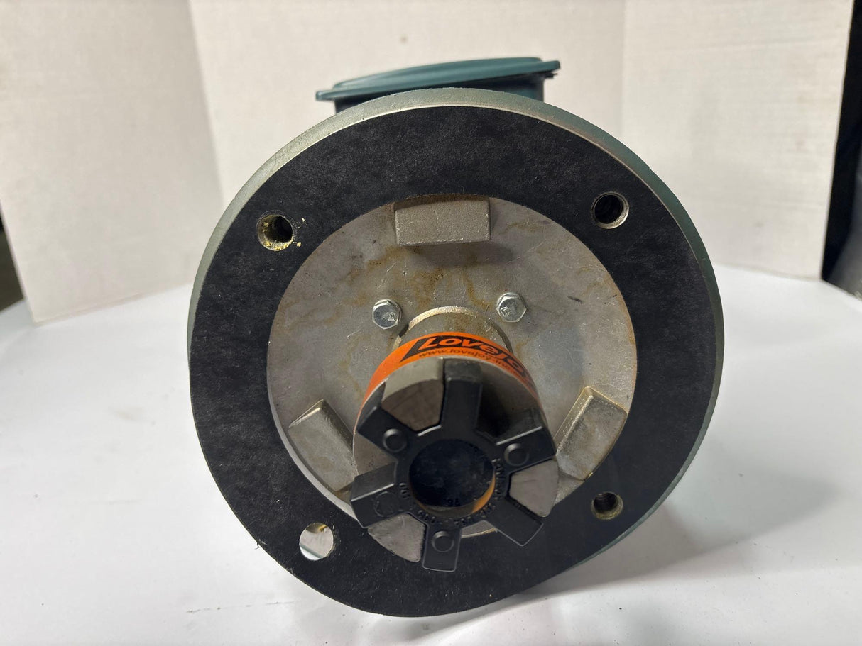 Baldor Reliance - 3 HP Electric Moto with D - Series Motor Break - VBM3611T - D w/DBSC - VP - Used - Big Liquidators