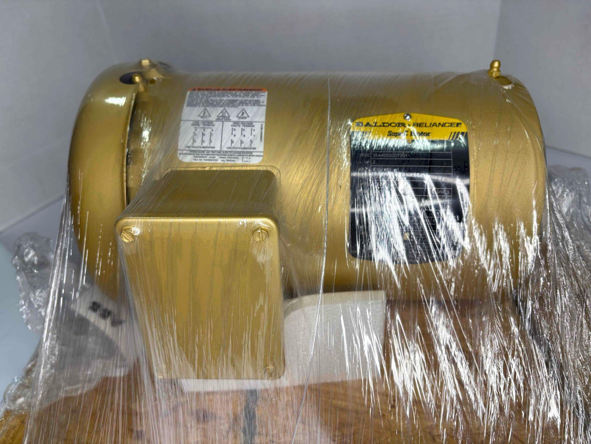 Baldor Reliance - 2 HP Electric Motor - VEM3558T - New - Big Liquidators