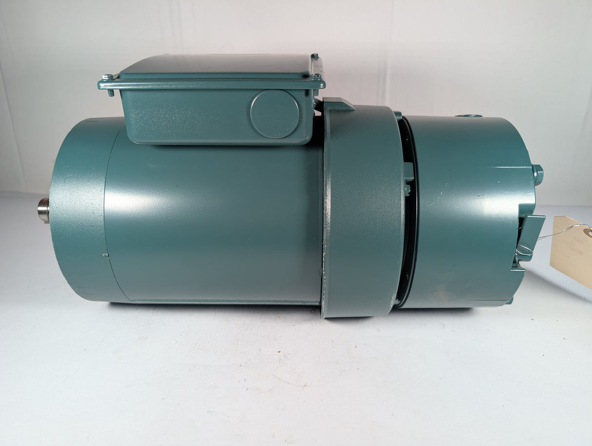 Baldor Reliance - 1 HP Electric Motor with D - Series Motor Break - VEBM3546T - D - Used - Big Liquidators