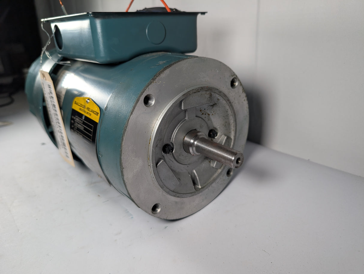 Baldor Reliance - 0.75 HP Electric Motor with D - Series Motor Break - VBM3542 - D - Used - Big Liquidators