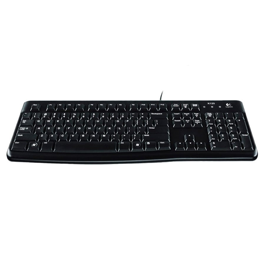 Logitech K120 - Wired Keyboard - For Windows - New