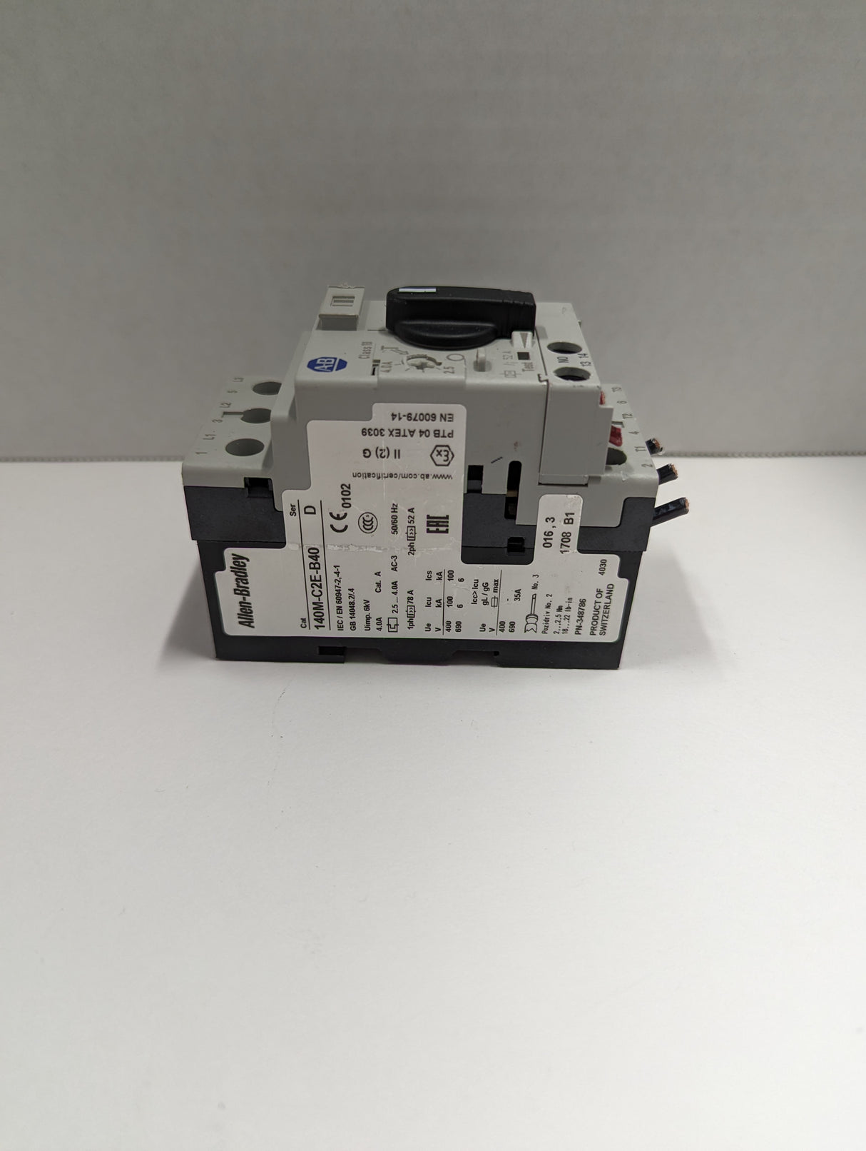 Allen-Bradley 140M-C2E-B40 - Breaker - Used