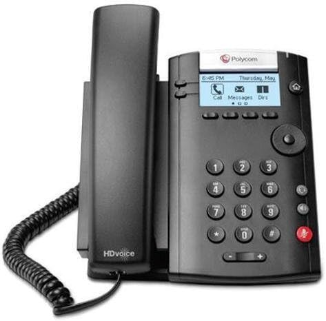 Polycom VVX 201 - PoE Business Media Phone - 2-Line - New