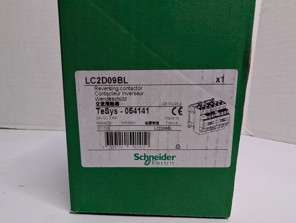 Schneider Electric - Reversing Contactor - LC2D09BL - New - Big Liquidators