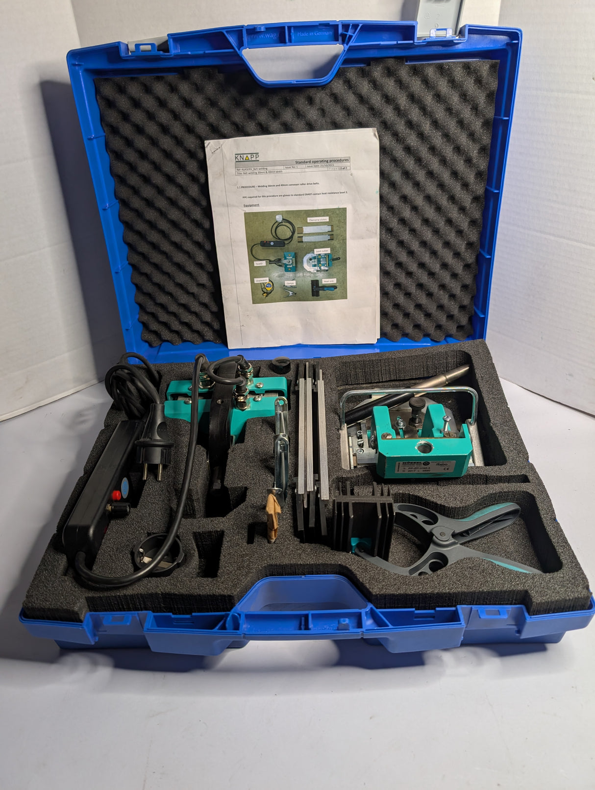 Forbo/Mussel - Belt Welding Kit for 30mm & 40mm - SMX - HC - 130/40 SK - Used - Big Liquidators