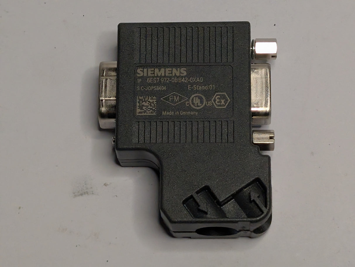 Siemens - PROFIBUS DP Connector - 972 - 0BB42 - 0XA0 - New - Big Liquidators