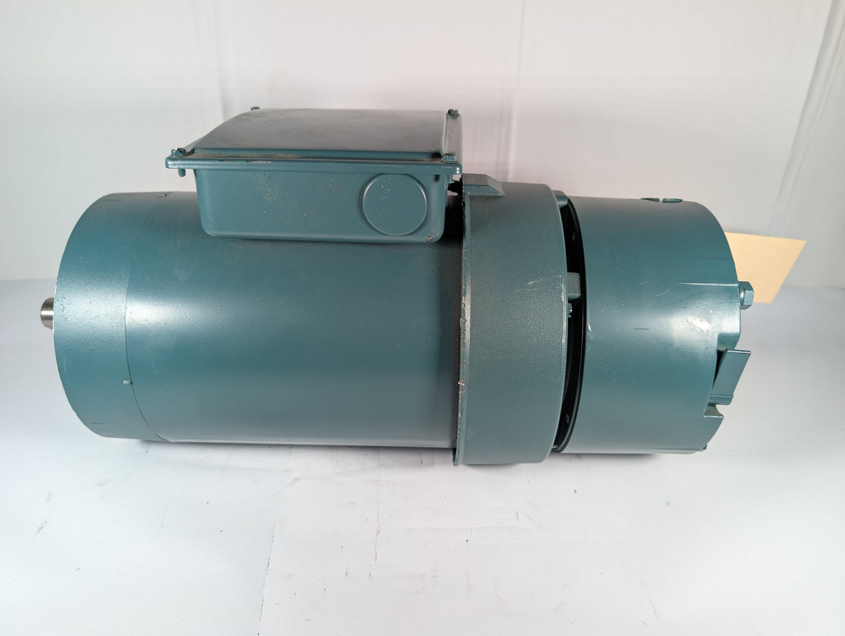 Baldor Reliance - 2 HP Electric Motor with D - Series Motor Break - VEBM3558T - D - Used - Big Liquidators
