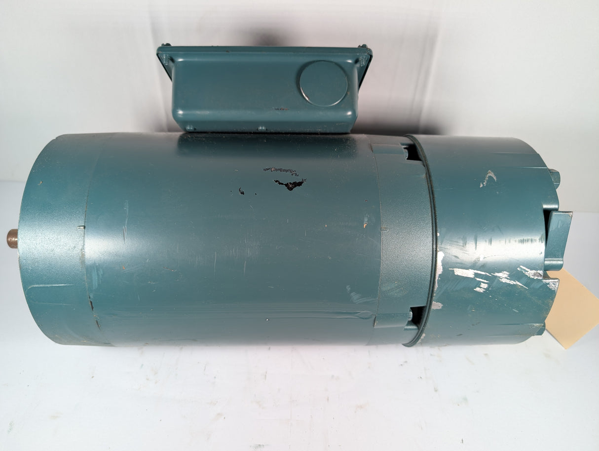 Baldor Reliacne - 0.5 HP Electric Motor with D - Series Motor Break - VBNM3538 - D - Used - Big Liquidators