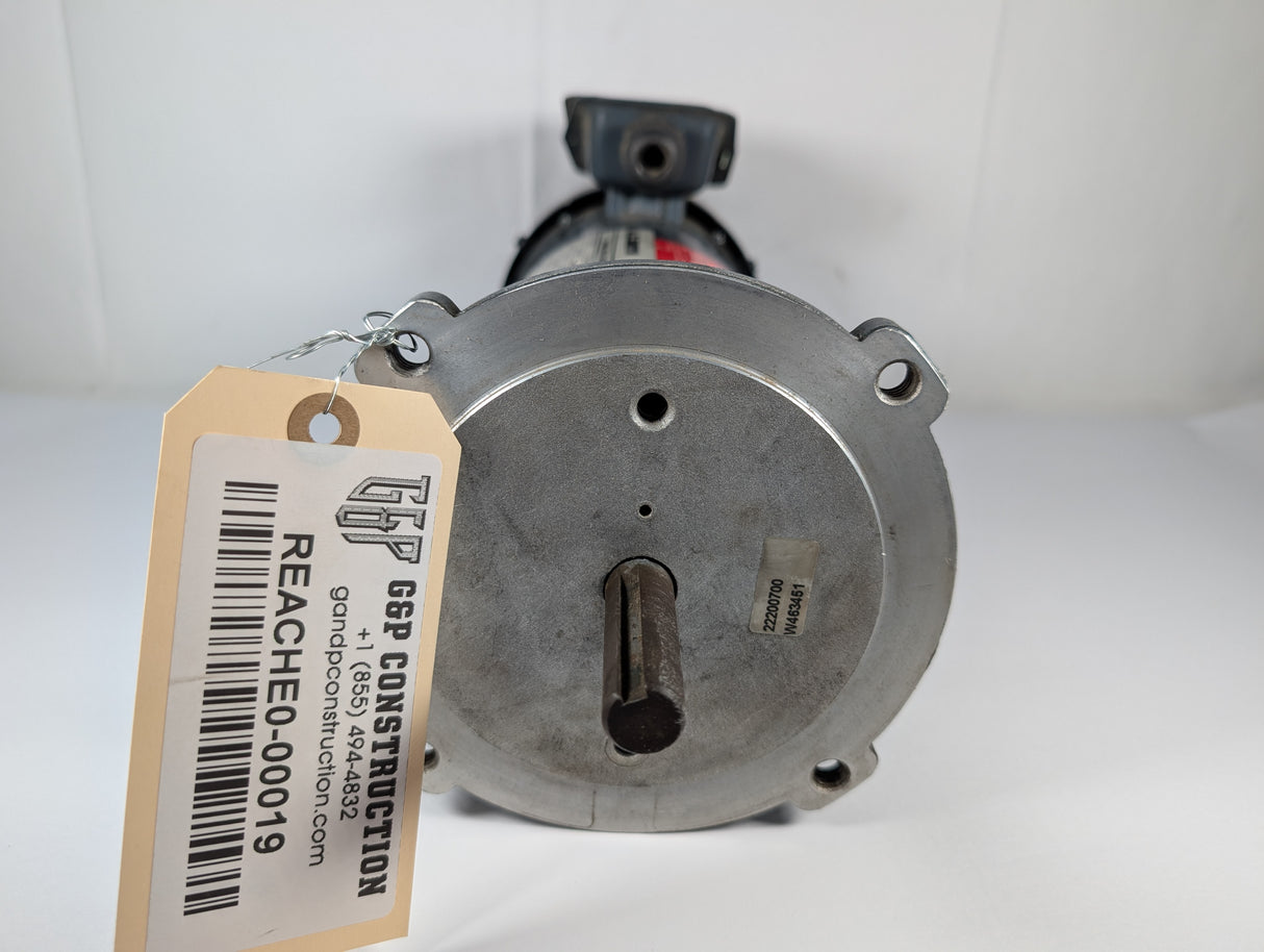 A.O.SMITH - 0.75 HP Electric Motor - 46606352143 - 0A - Used - Big Liquidators