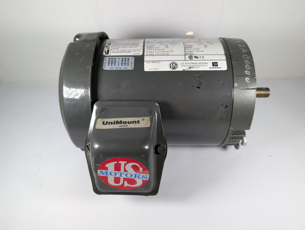 Emerson - 1.5 HP Electric Motor - U32SAFCR - Used - Big Liquidators