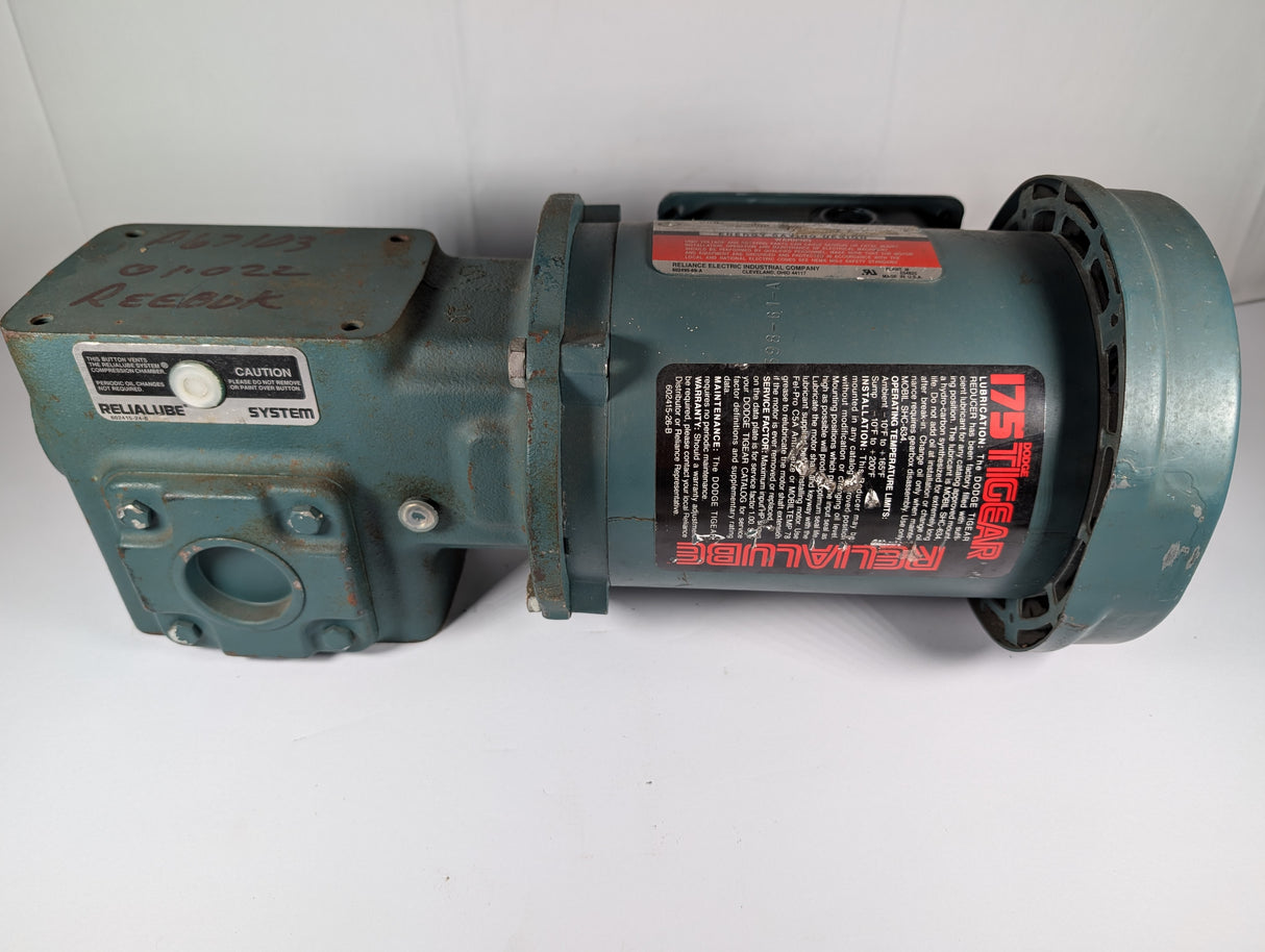 Reliance Electric - 0.75 HP Electric Motor - P56H1337W - Used - Big Liquidators