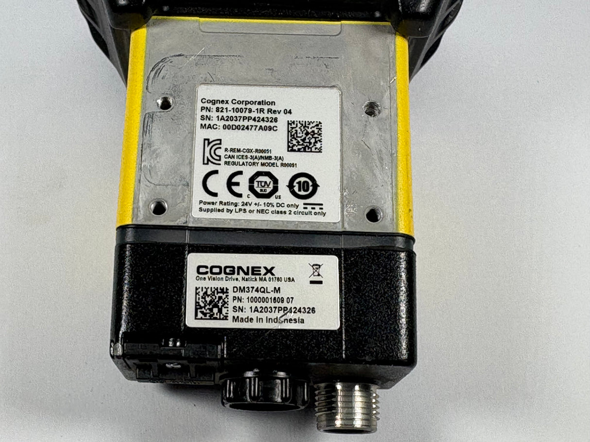 Cognex - Dataman 300 Barcode Scanner with Smart Vision Lights - DM374QL - M W/DMLT - HPIT - RE - W - Used - Big Liquidators