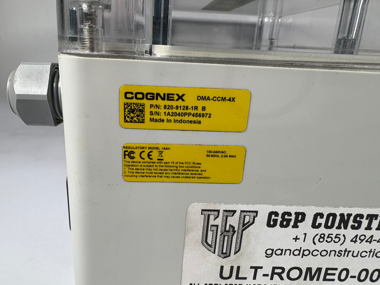 Cognex - Dataman 300 Series Powersupply - DMA - CCM - 4X - Used - Big Liquidators