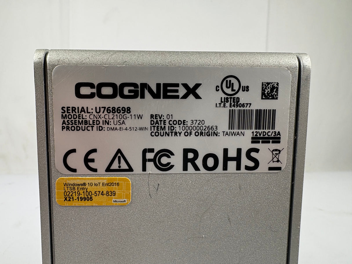 Cognex - Industrial Edge Computer - CNX - CL210G - 11W - Used - Big Liquidators