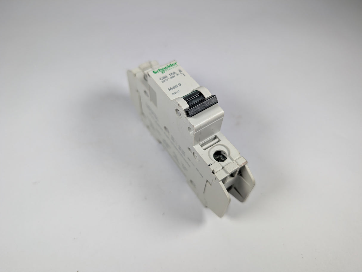 Schneider Electric - 15 Amp Miniature Circuit Breaker - C60 15A - Used - Big Liquidators