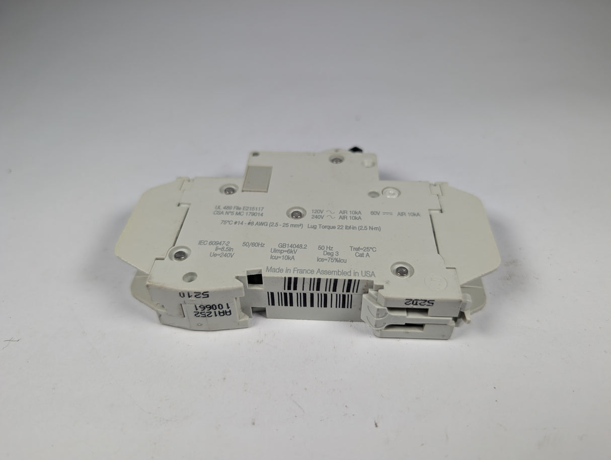 Schneider Electric - 15 Amp Miniature Circuit Breaker - C60 15A - Used - Big Liquidators