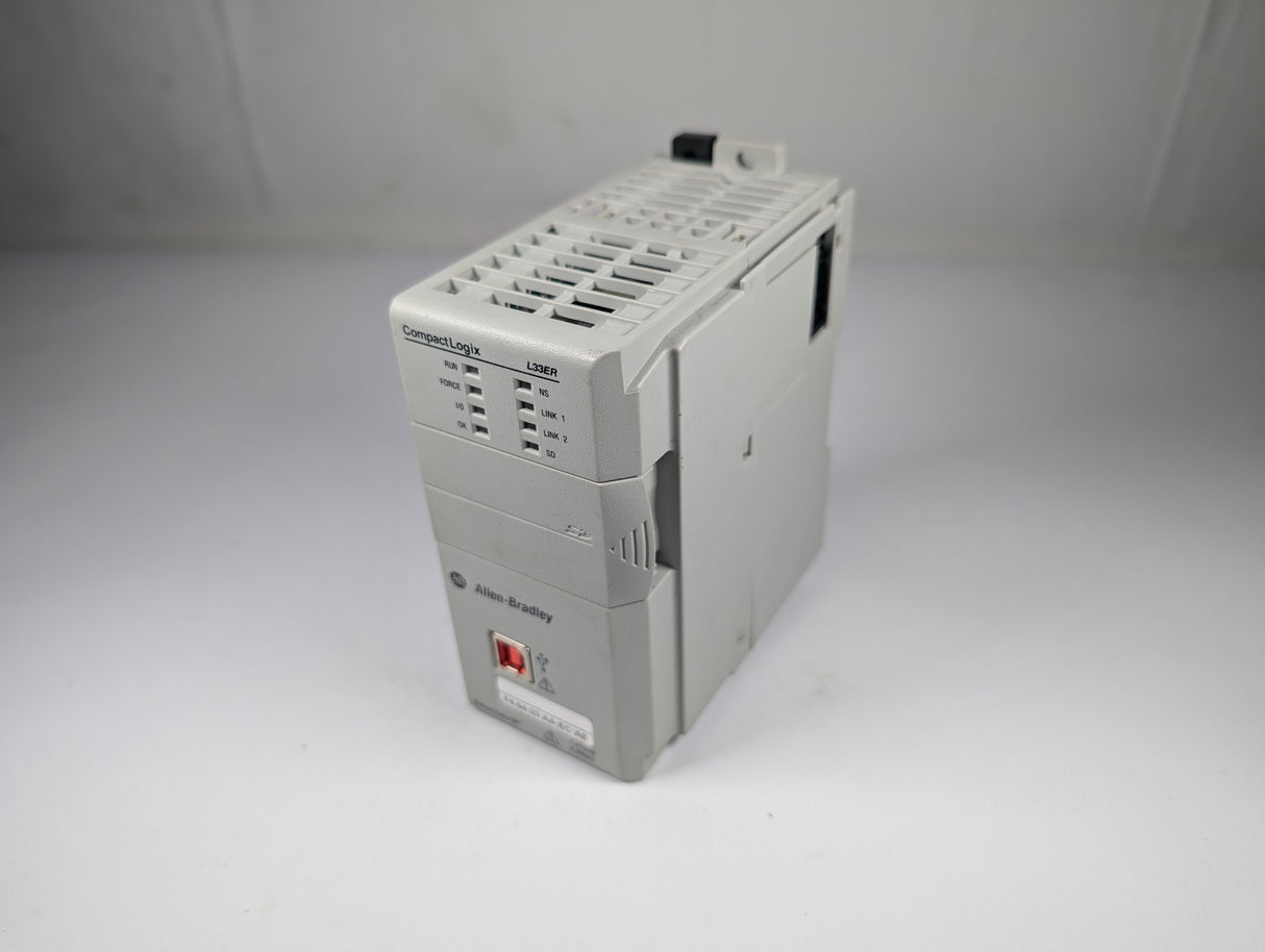 Allen Bradley - CompactLogix 2 MB ENet Controller - 1769 - L33ER - Used - Big Liquidators