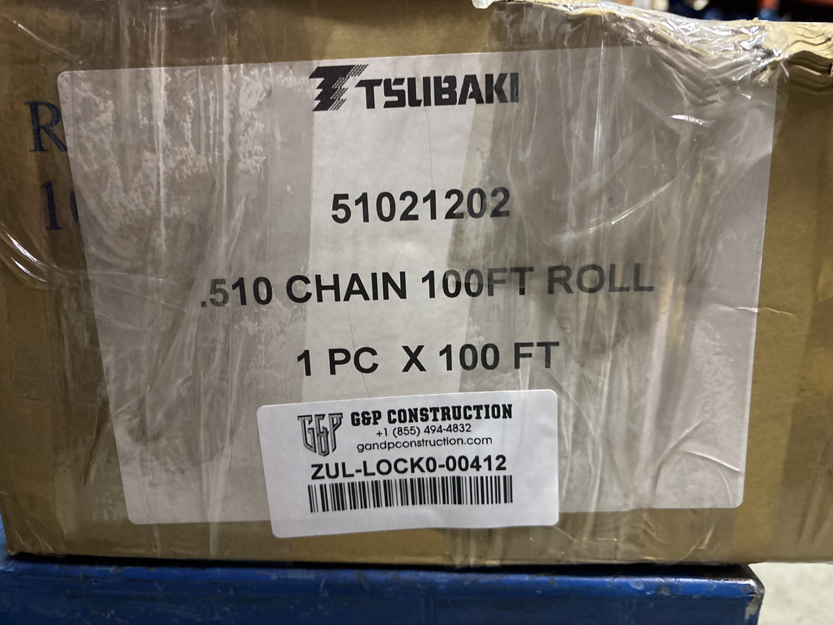 TSUBAKI - .510 Chain 100FT - 51021202 - New - Big Liquidators