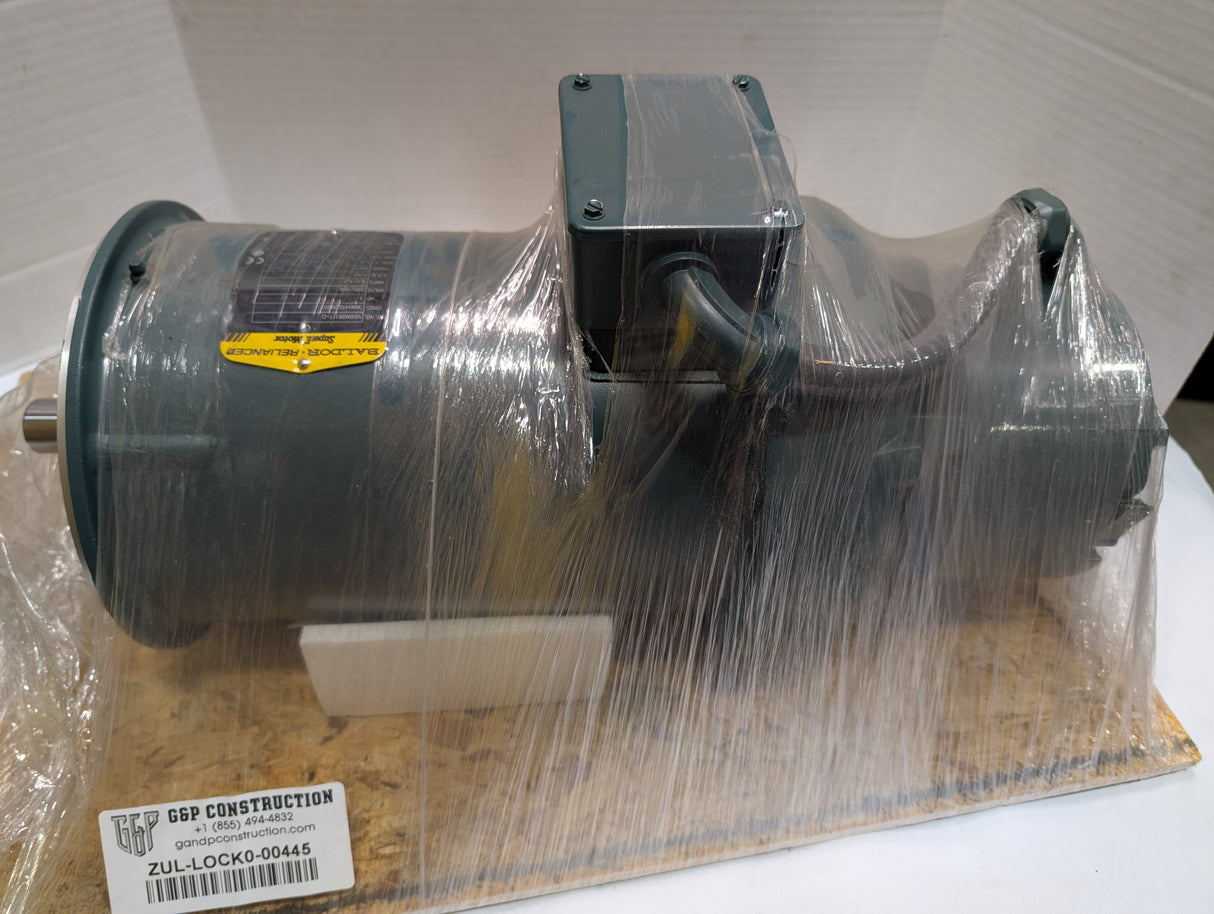 Baldor Reliance - 3 HP Electric Motor - VEBM3611T - D - New - Big Liquidators