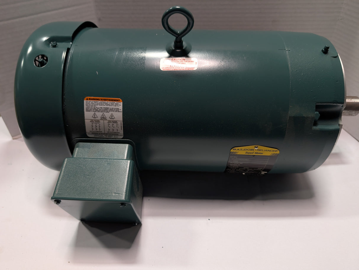 Baldor Reliance - 10 HP Electric motor - VEUHM3714T - New - Big Liquidators
