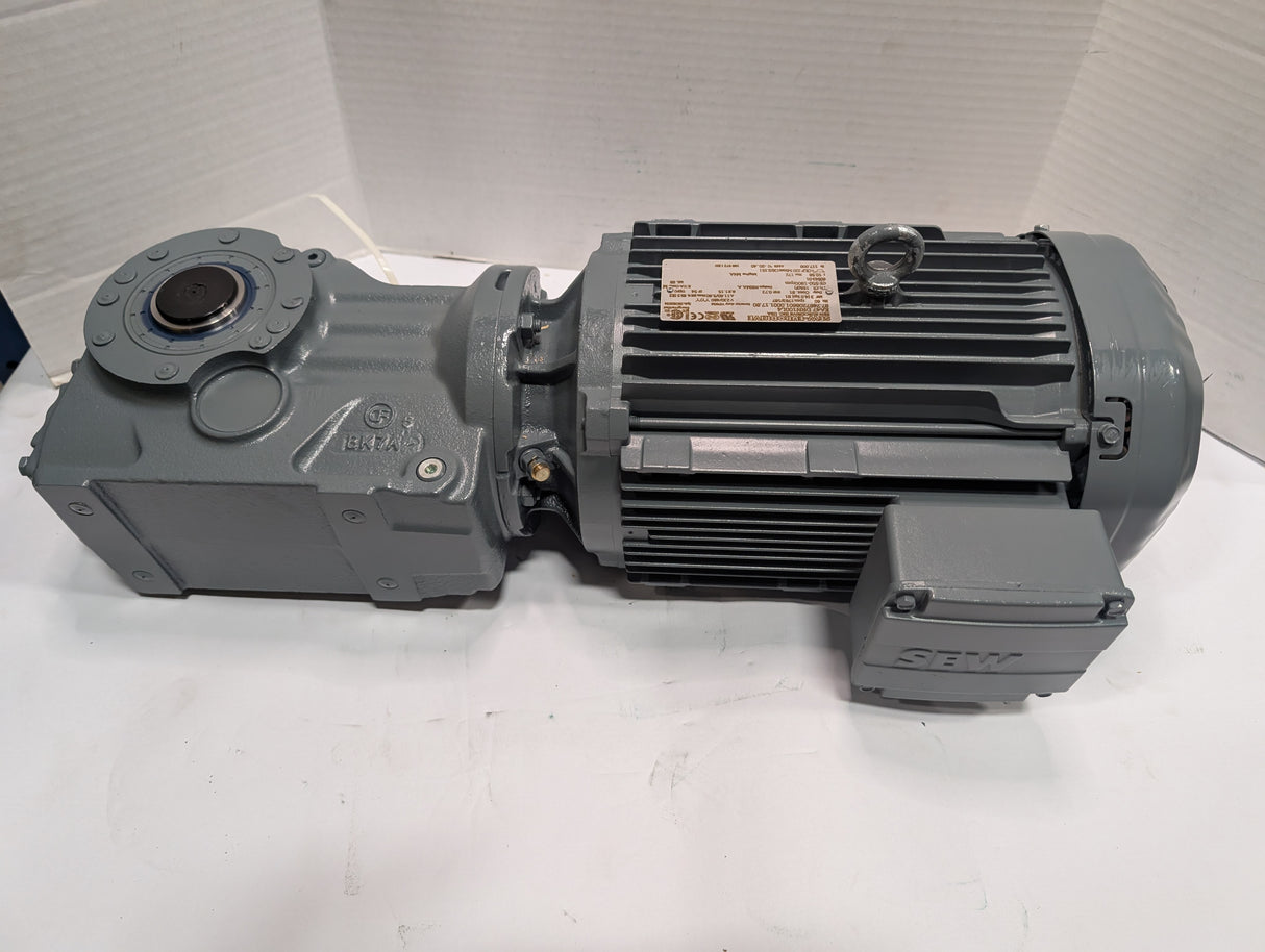 Sew - Eurodrive - 4 HP Electric Motor - KA47 DRN100L4 - New - Big Liquidators