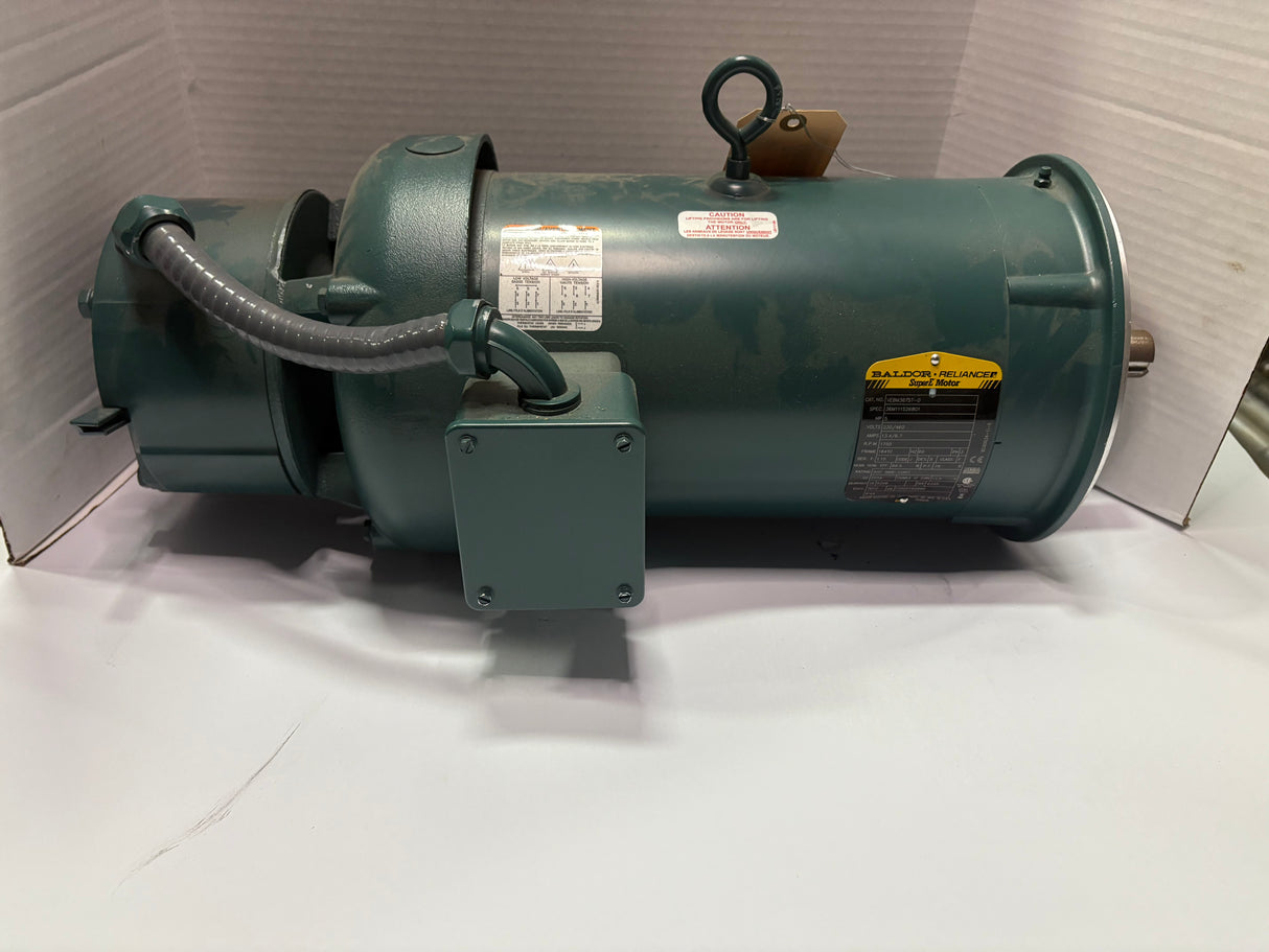 Baldor Reliance - 5 HP Electric Motor - VEBM3615T - D - Used - Big Liquidators