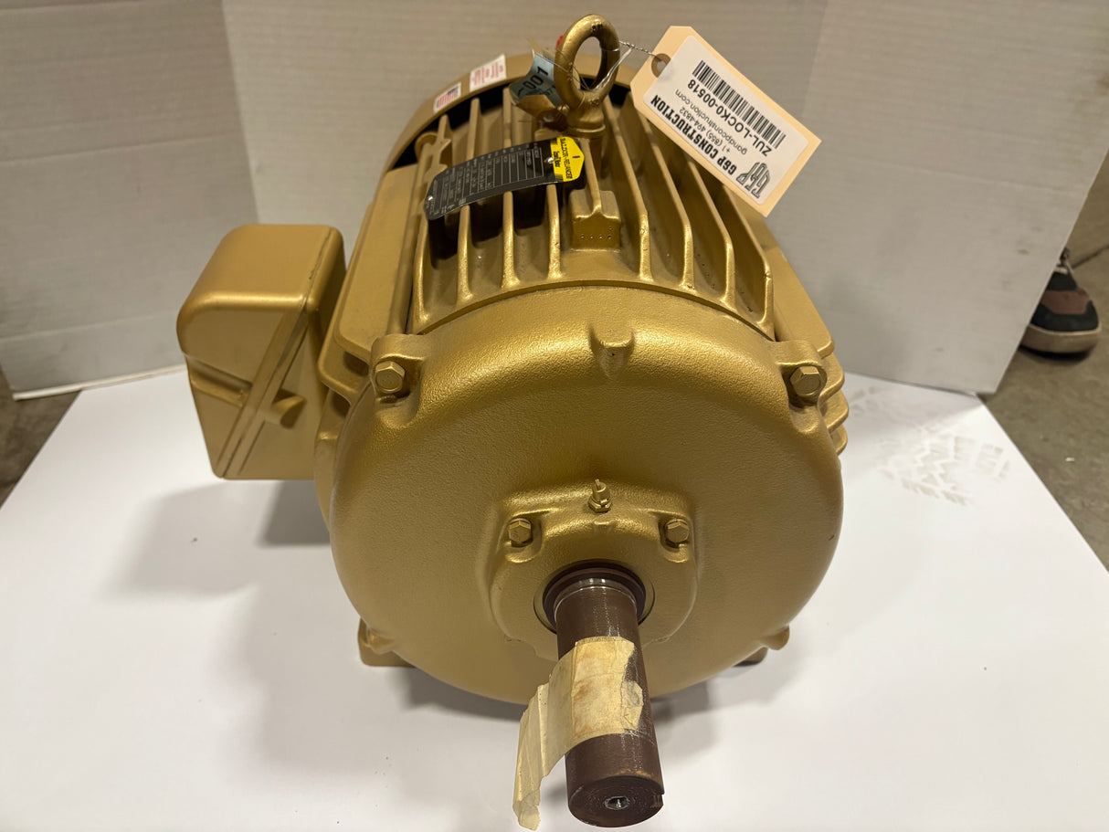 Baldor Reliance - 20 HP Super E Motor - EM2334T - New - Big Liquidators