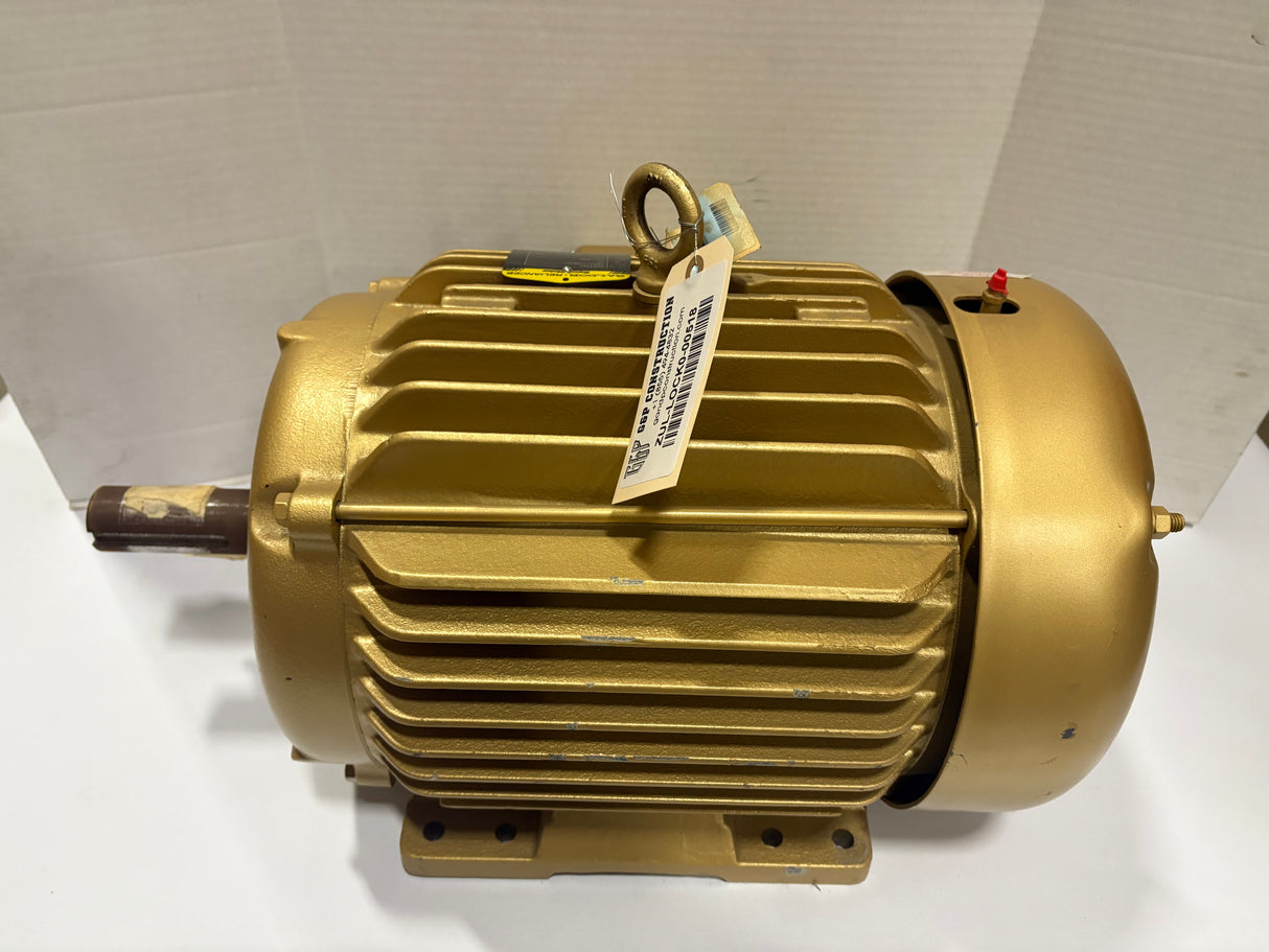 Baldor Reliance - 20 HP Super E Motor - EM2334T - New - Big Liquidators