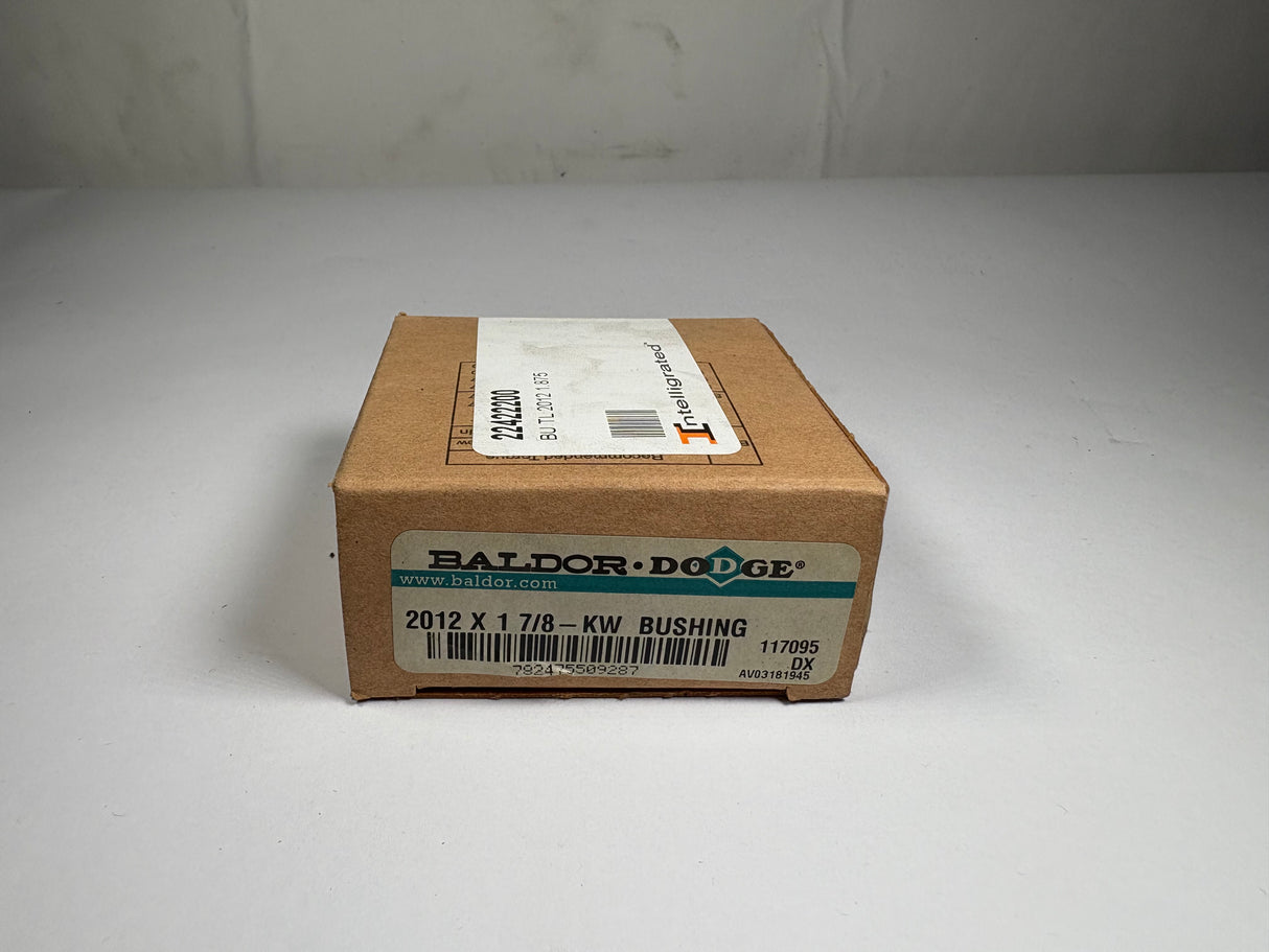 Dodge - Taper lock Bushing - 1 - 7/8" - 2012 X 1 7/8 - KW - New - Big Liquidators