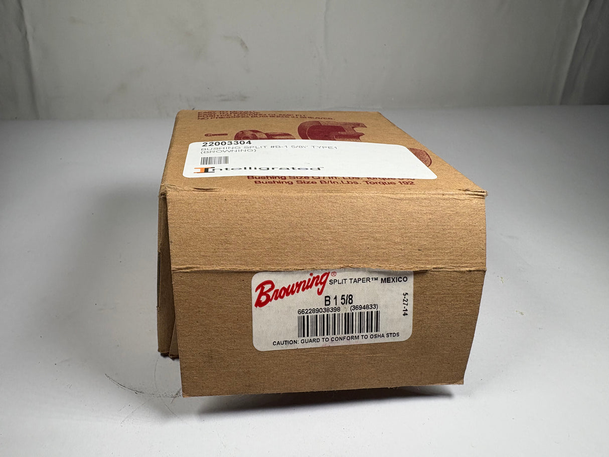 Browning - Split Taper Bushing 1 - 5/8" - B 1 5/8 - New - Big Liquidators