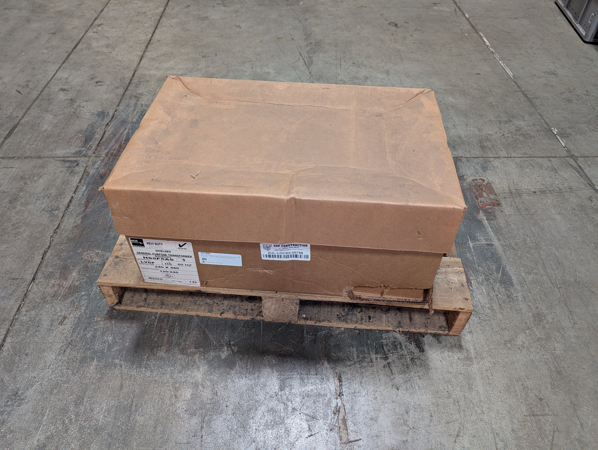 EGS - 5 KVA Sheilded General Purpose Tramsformer - HS5F5AS - New - Big Liquidators
