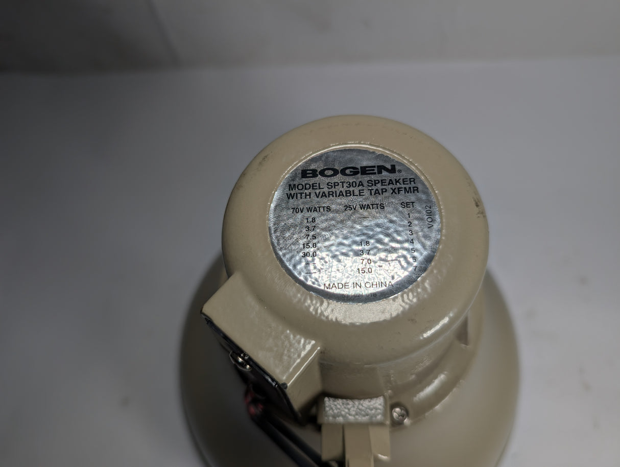 Bogen - 30 Watt ReEntrant Horn Loudspeaker - SPT30A - Used - Big Liquidators