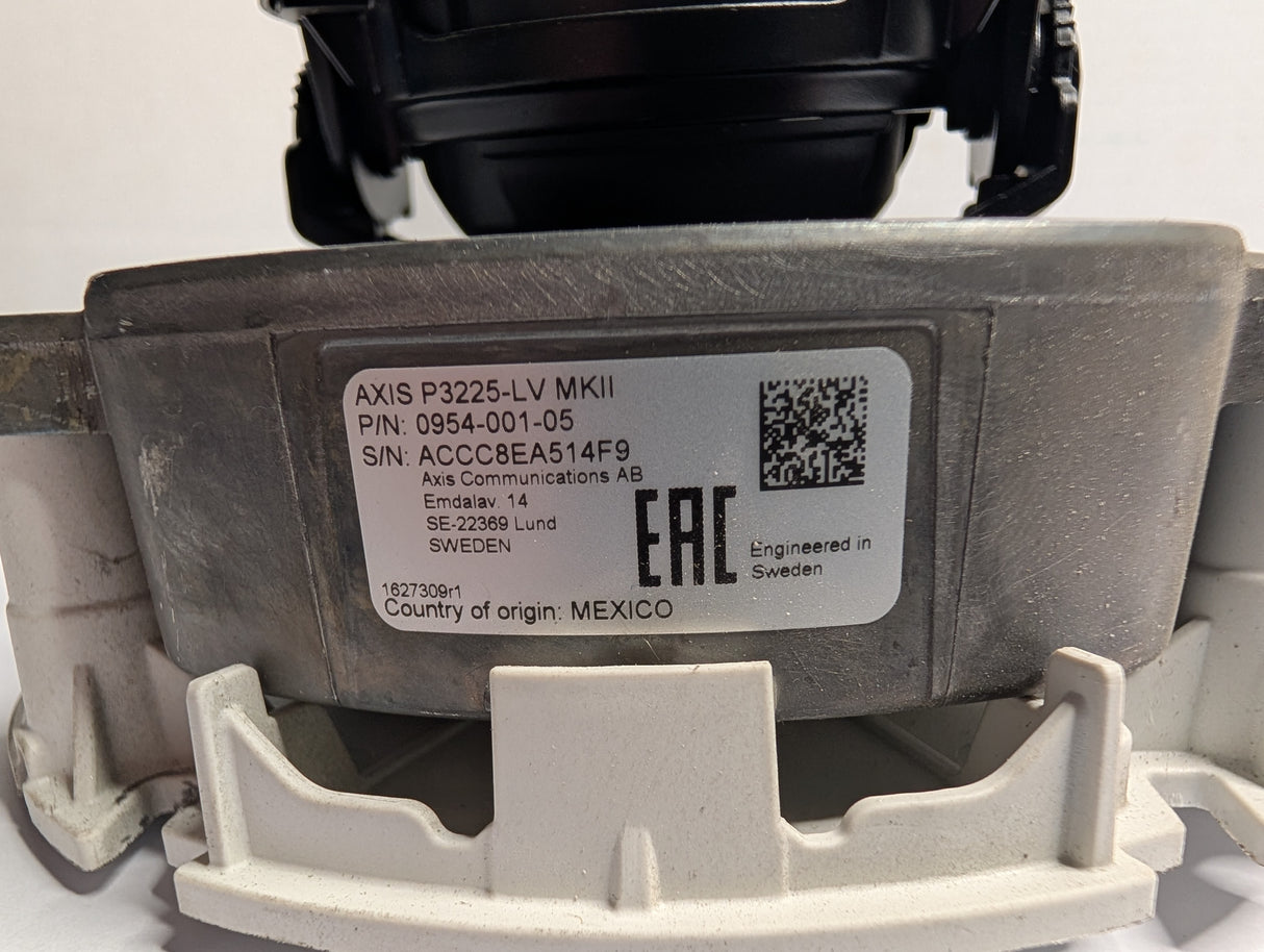 Axis Communications - Network Security Camera - P3225 - LV MKII - Used - Big Liquidators