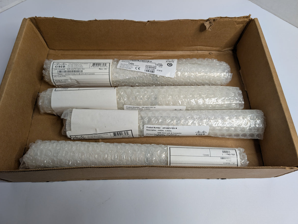 CISCO - Omnidirectional Antenna - AIR - ANT5180V - N - New - Big Liquidators