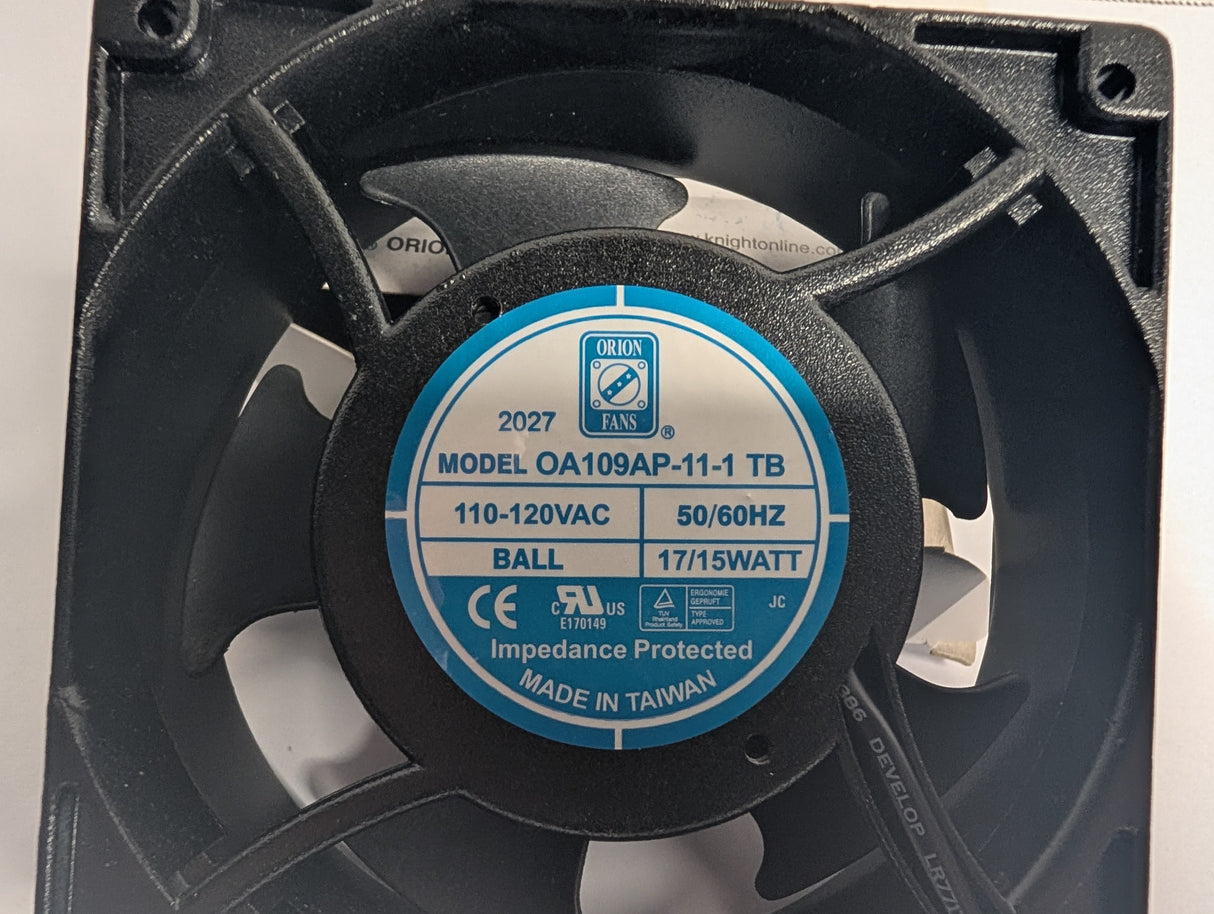 Orion Fans - 110 CFM Cooling Fan - OA109AP - 11 - 1TB - New - Big Liquidators