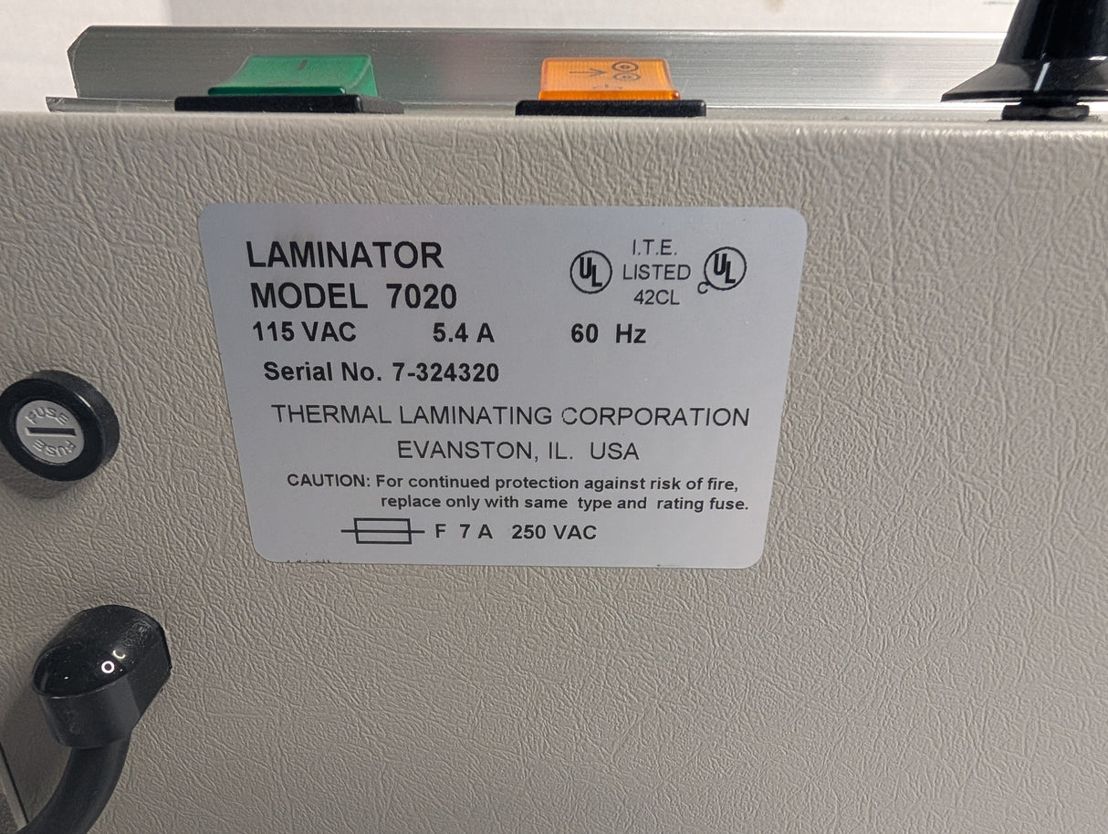 Uline - Laminator - 7020 - Used - Big Liquidators