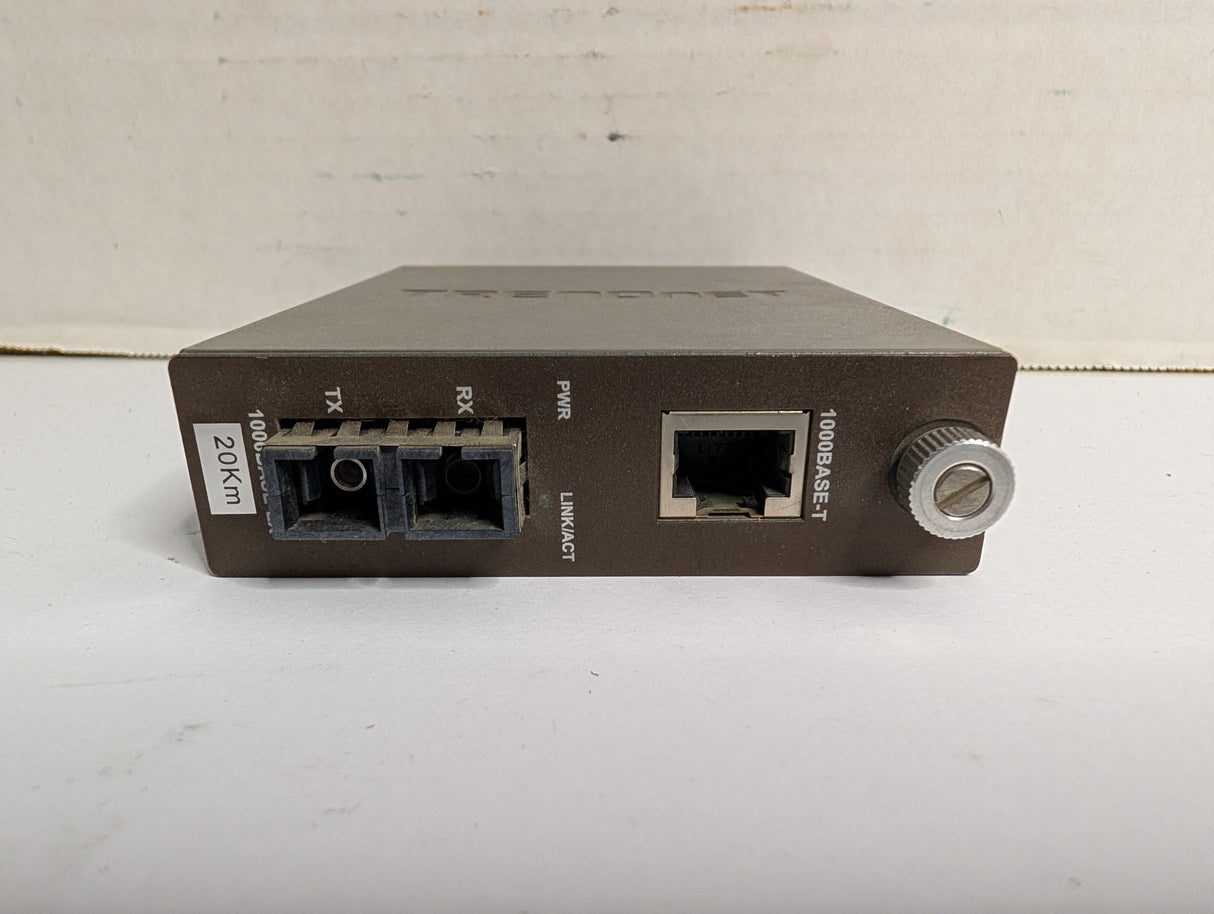 TRENDnet - Fiber to Ethernet Converter - TFC - 1000S20 - Used - Big Liquidators