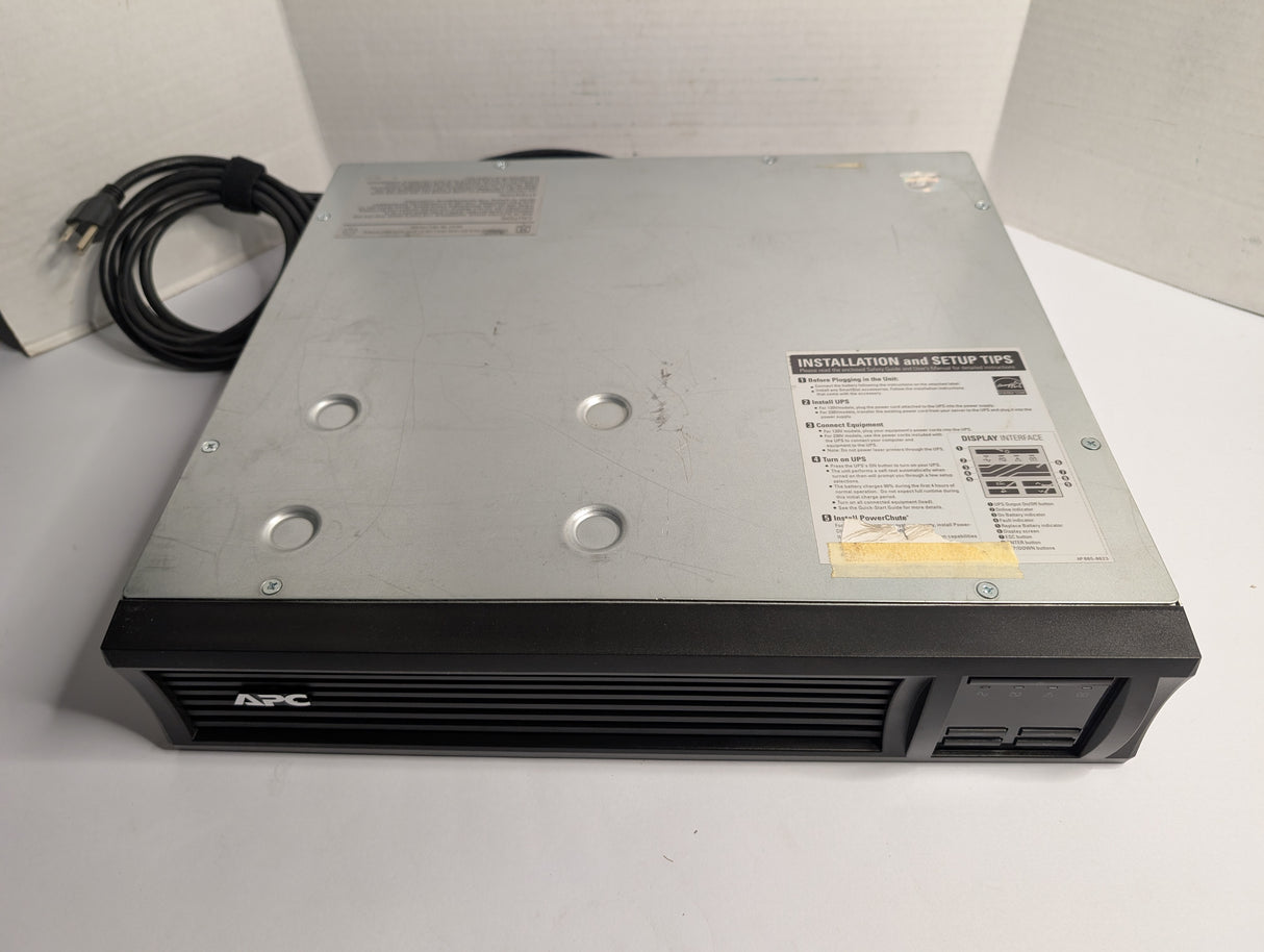 APC - Rack Mounted Smart UPS - SMT750RM2U - Used - Big Liquidators