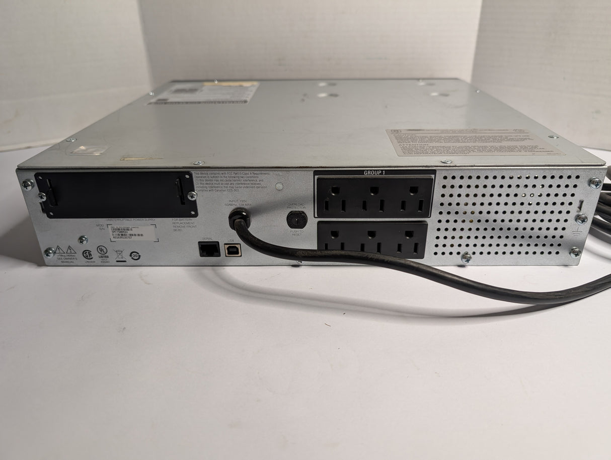 APC - Rack Mounted Smart UPS - SMT750RM2U - Used - Big Liquidators