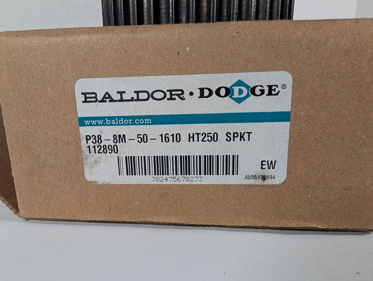 Dodge - High Torque Drive Belt Sprocket - P38 - 8M - 30 - 1610 HT250 SPKT - New - Big Liquidators