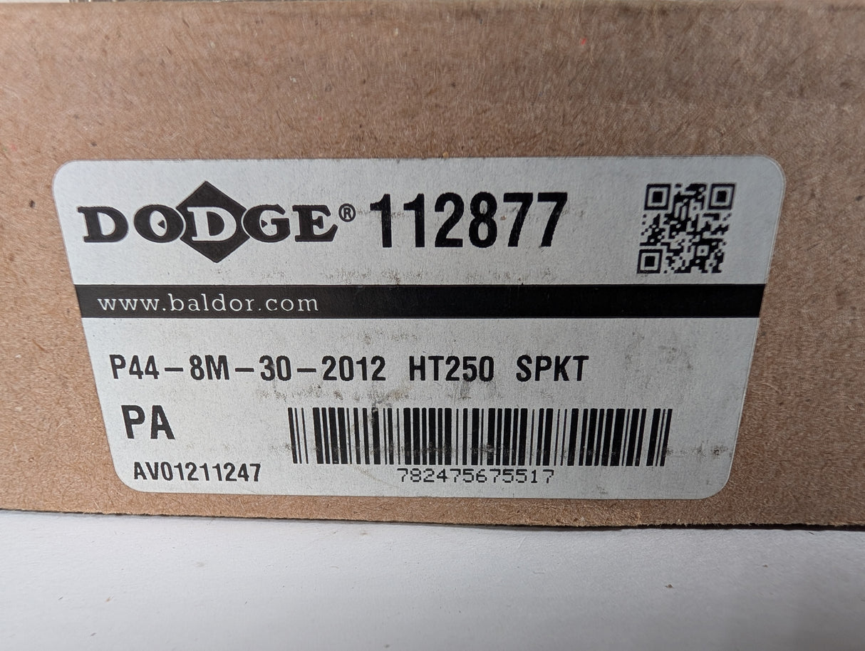 Dodge - High Torque Drive Belt Sprocket - P44 - 8M - 30 - 2012 HT250 SPKT - New - Big Liquidators