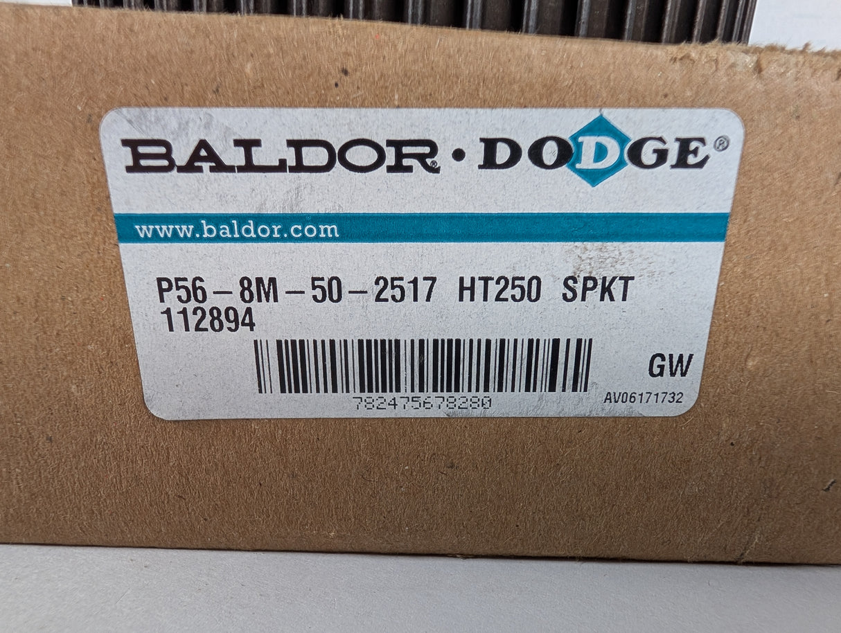 Dodge - High Torque Drive Belt Sprocket - P56 - 8M - 50 - 2517 HT250 SPKT - New - Big Liquidators
