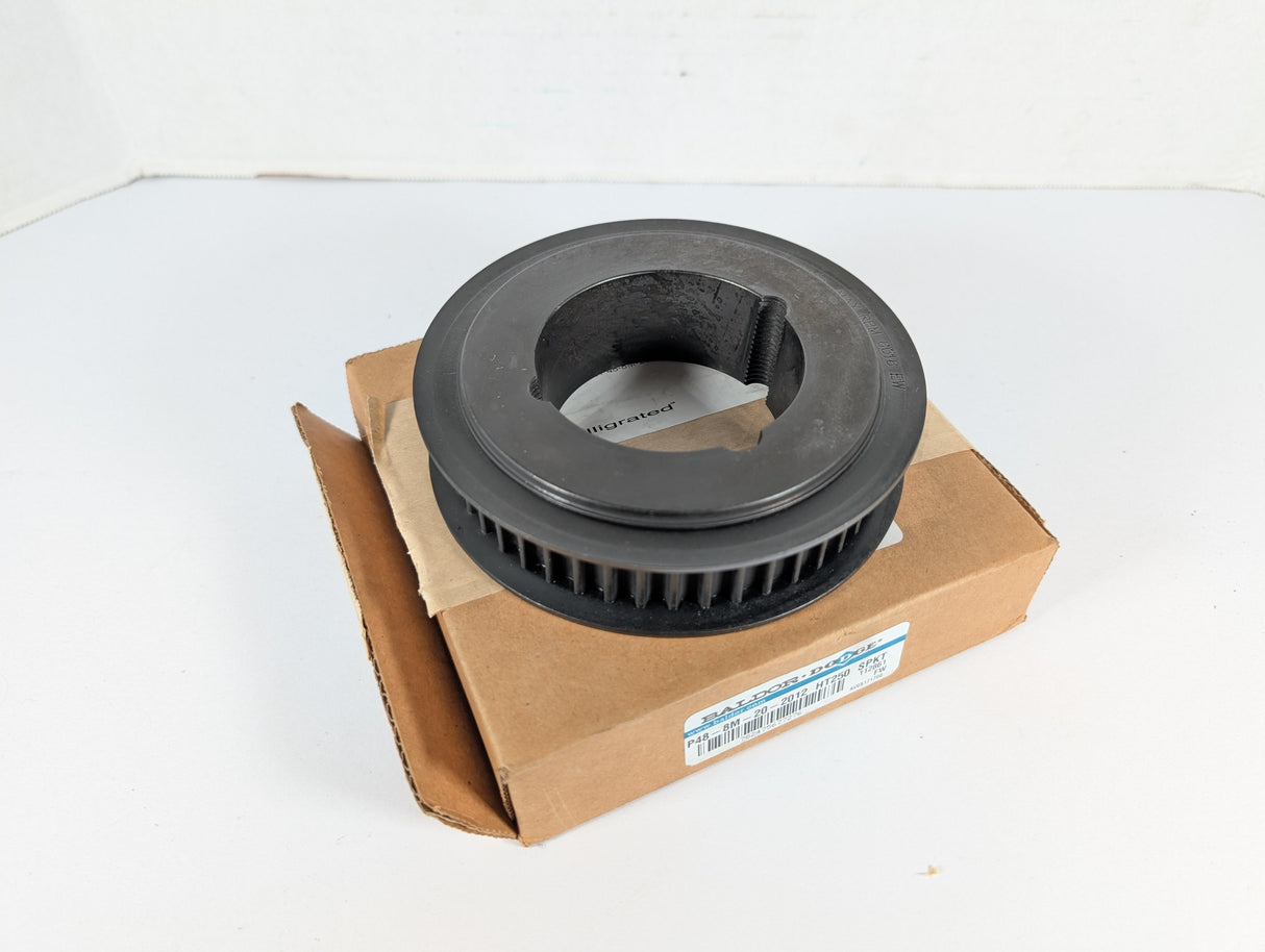 Dodge - High Torque Drive Belt Sprocket - P48 - 8M - 20 - 2012 HT250 SPKT - New - Big Liquidators