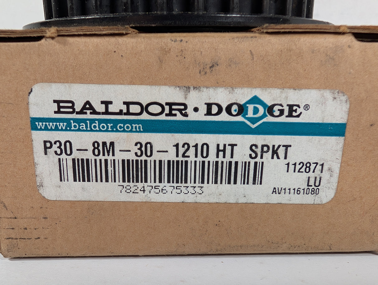 Dodge - High Torque Drive Belt Sprocket - P30 - 8M - 30 - 1210 HT SPKT - New - Big Liquidators