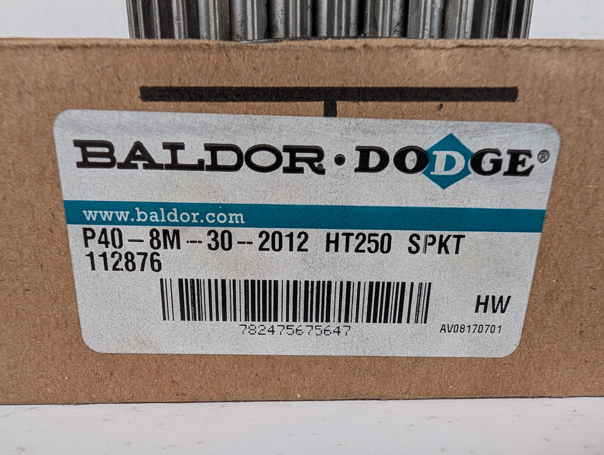 Dodge - High Torque Drive Belt sprocket - P40 - 8M - 30 - 2012HT250 SPKT - New - Big Liquidators