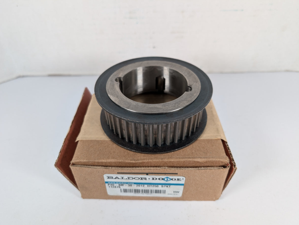Dodge - High Torque Drive Belt sprocket - P40 - 8M - 30 - 2012HT250 SPKT - New - Big Liquidators