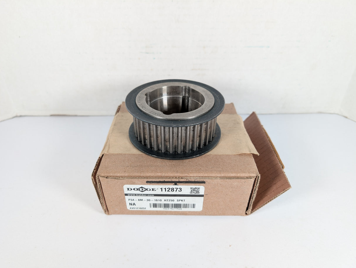 Dodge - High Torque Drive Belt Sprocket P34 - 8M - 30 - 1610 HT250 SPKT - New - Big Liquidators
