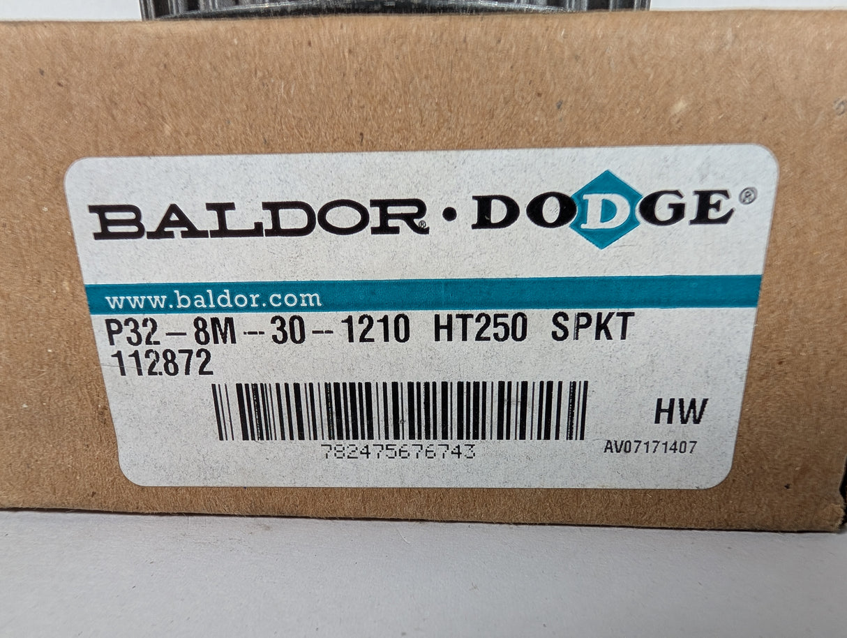 Dodge - High Torque Drive Belt Sprocket - P32 - 8M - 30 - 1210 HT250 SPKT - Used - Big Liquidators
